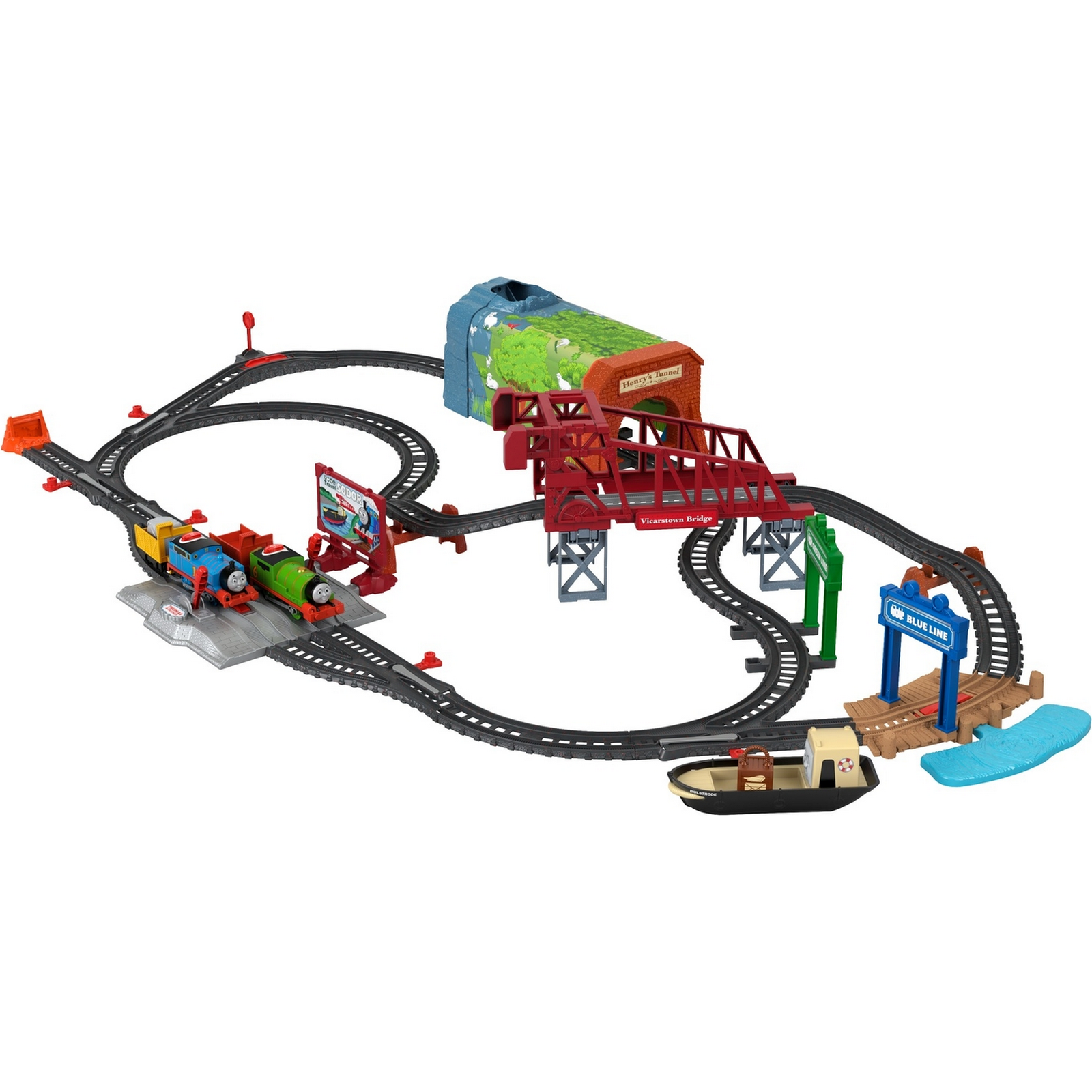 Набор игровой Thomas & Friends Трек-мастер День на острове Содор GVL59 GVL59 - фото 9