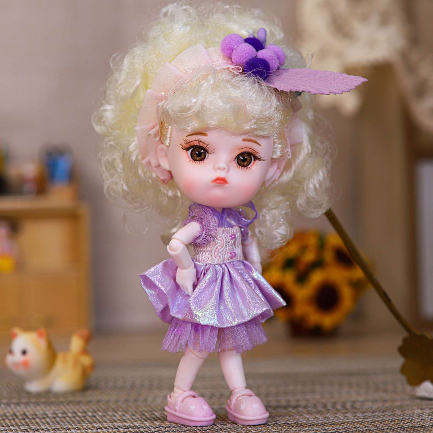 Кукла EstaBella Виноградинка на шарнирах коллекционная 46283522 - фото 15