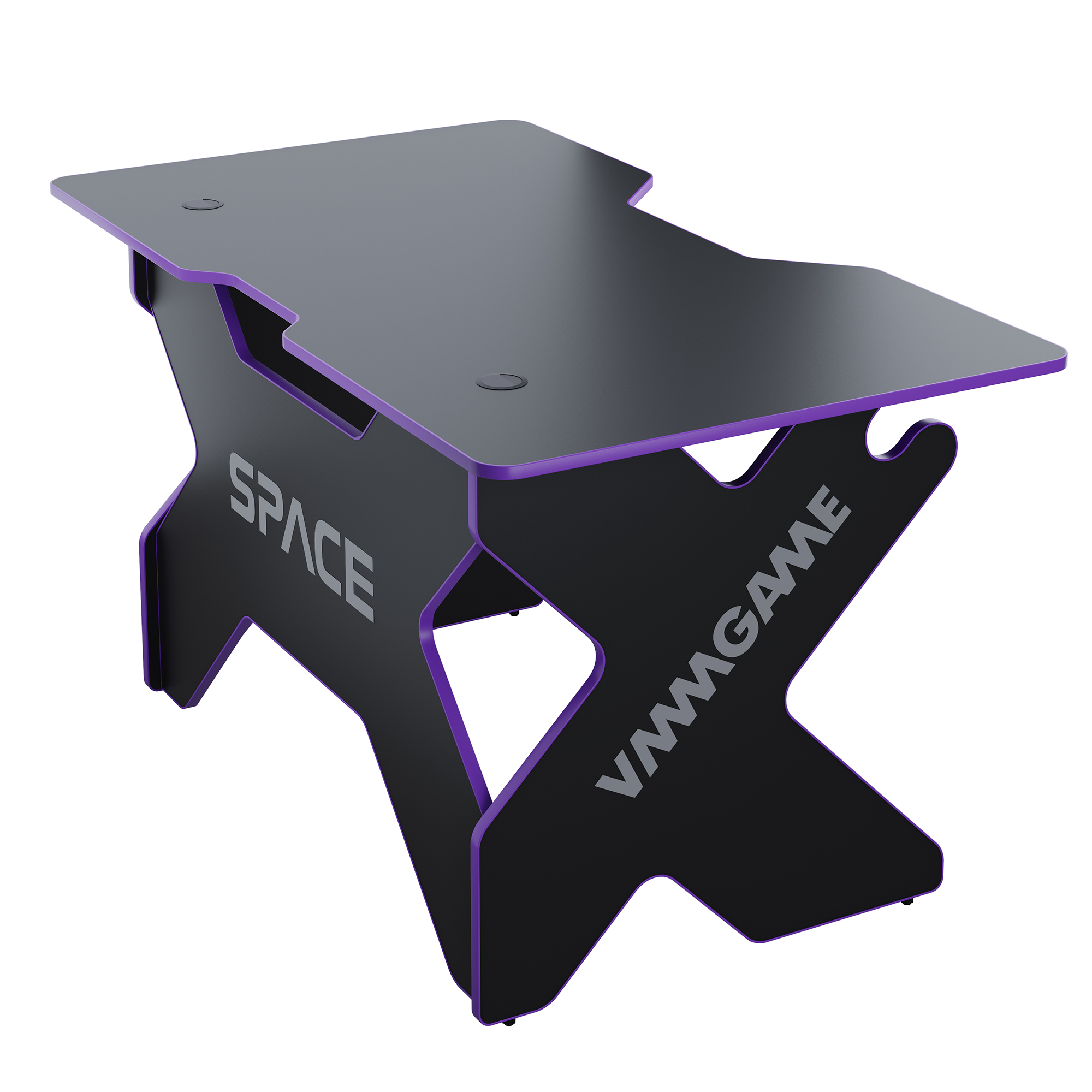 Стол VMMGAME SPACE DARK 140 PURPLE - фото 1