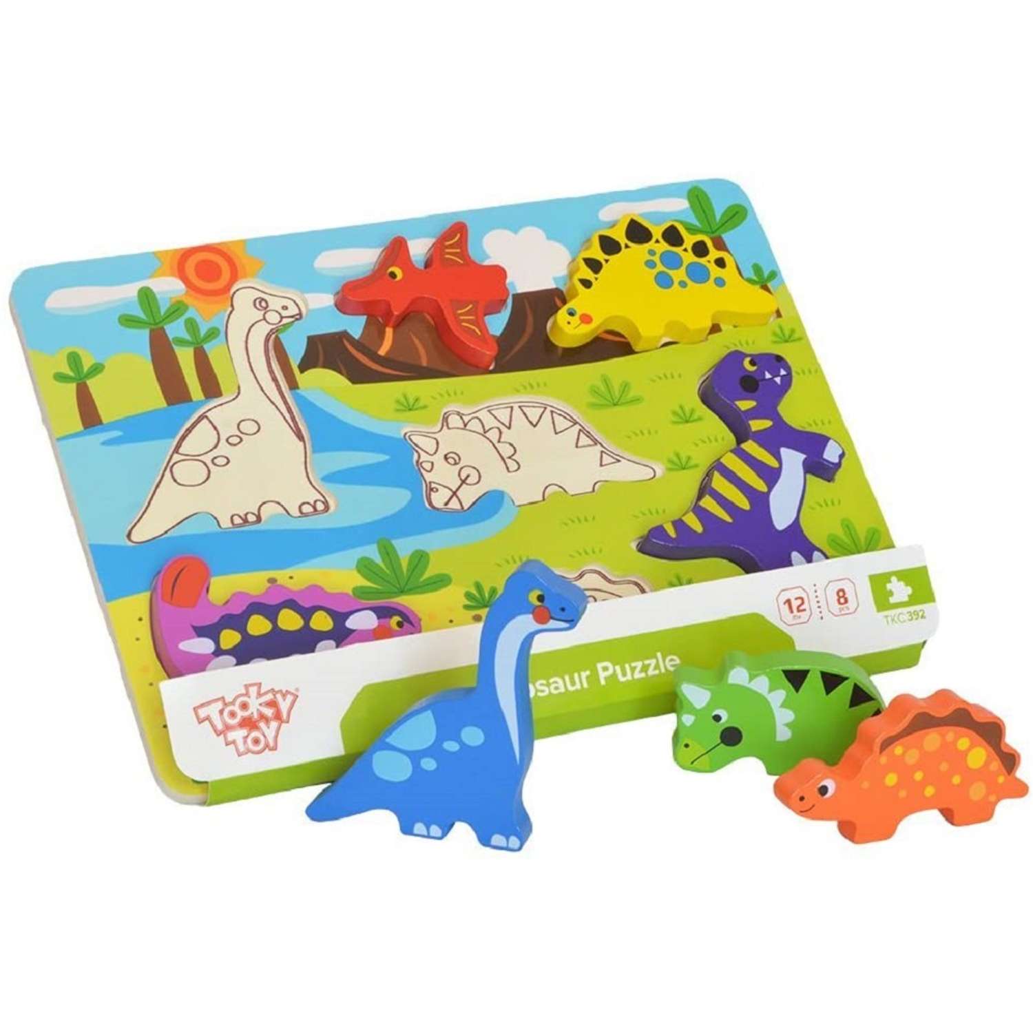 3D Пазл Tooky Toy Динозавры - фото 4