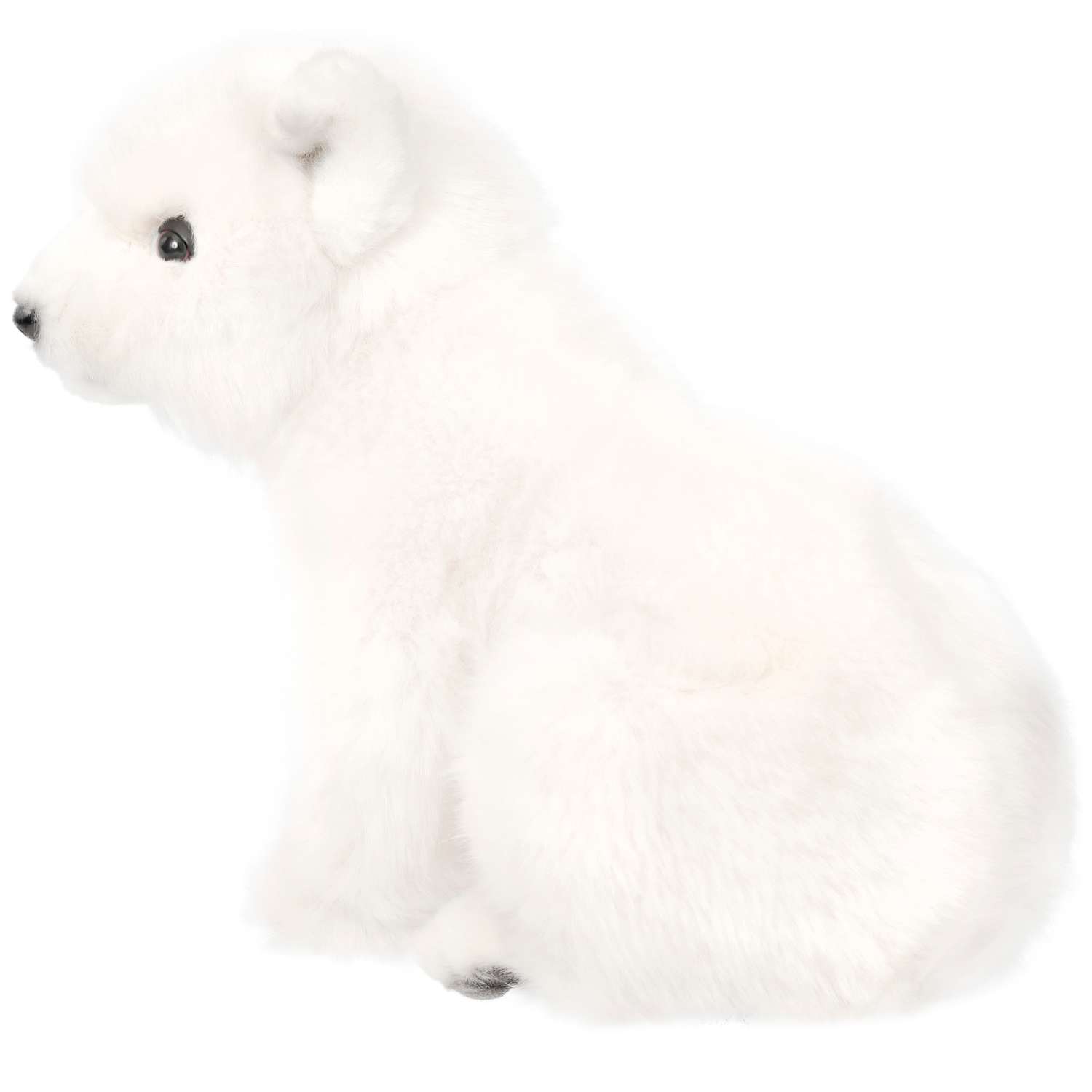 Реалистичная мягкая игрушка Hansa Медвежонок белый 24 см - фото 8