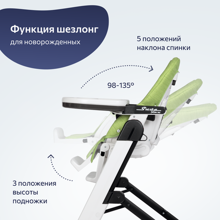 Стул Peg-Perego Siesta Follow Me Wonder Green