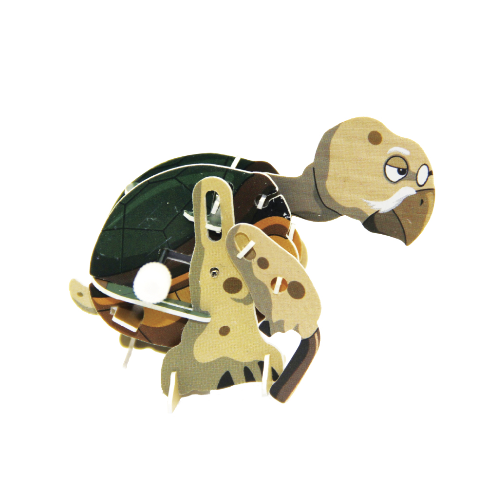 3D пазл Bebelot Мудрая черепаха с заводным механизмом - фото 2