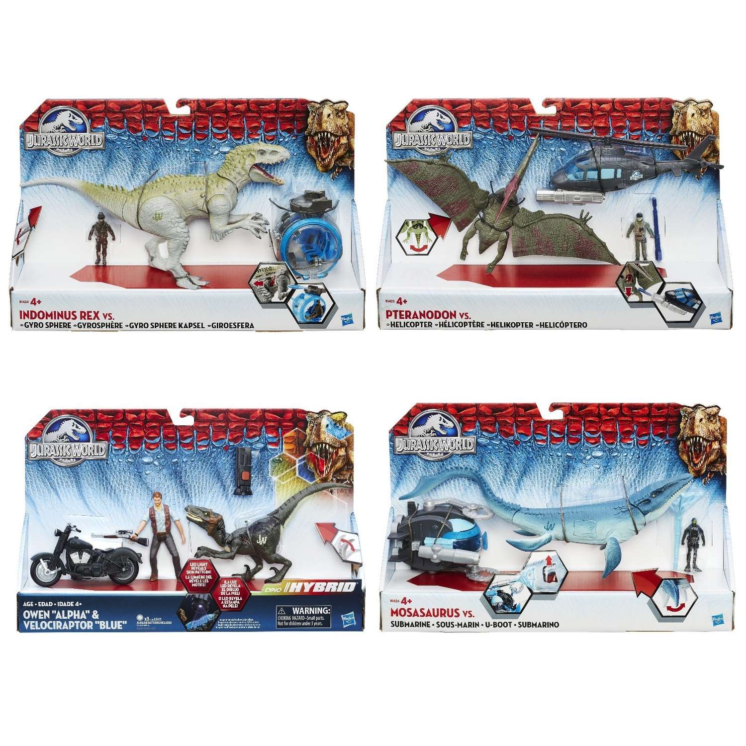Боевой набор Hasbro динозавров Мира Юрского Периода в ассортименте - фото 5