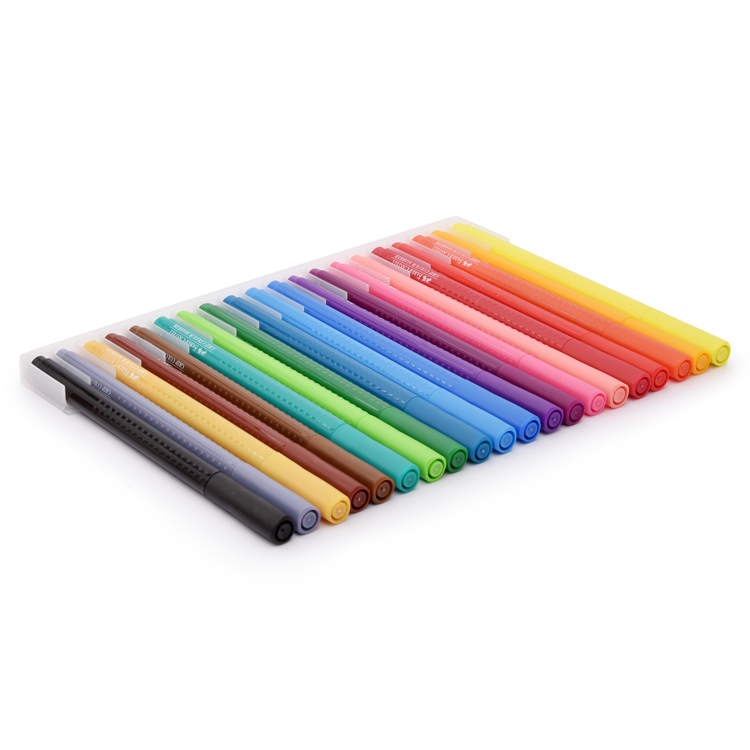 Фломастеры Faber Castell Grip смываемые 20цветов 155320 - фото 1