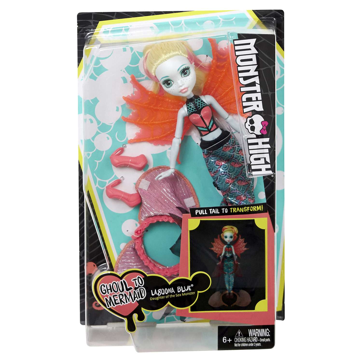 Кукла Monster High Трансформирующийся монстрик в ассортименте FLP01 - фото 4