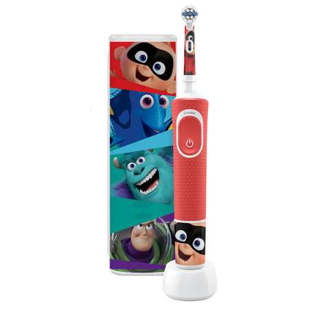 Зубная щетка Oral-B Pixar электрическая с чехлом и насадкой 80337576