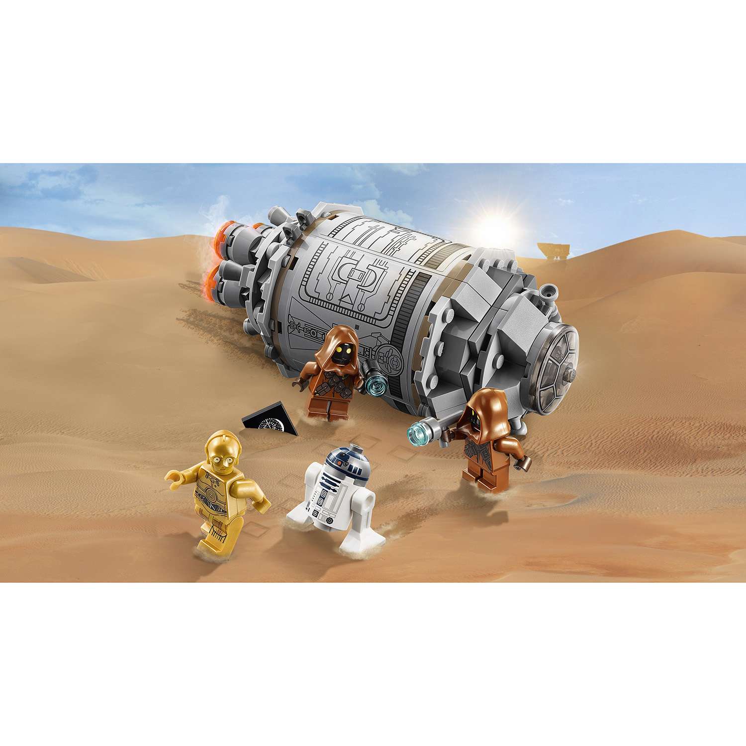 Конструктор LEGO Star Wars TM Спасательная капсула дроидов™ (75136) - фото 4