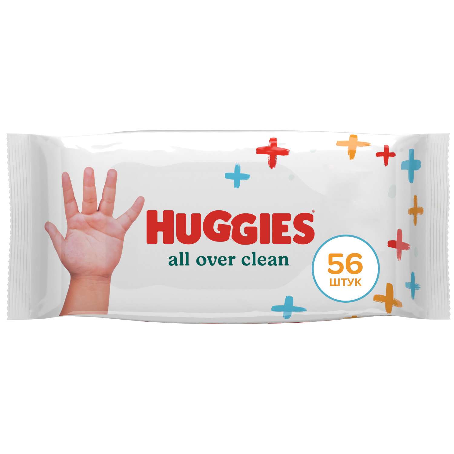 Салфетки влажные Huggies All over clean 56шт Huggies - фото 3