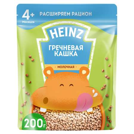 Каша молочная Heinz гречневая 200г с 4месяцев