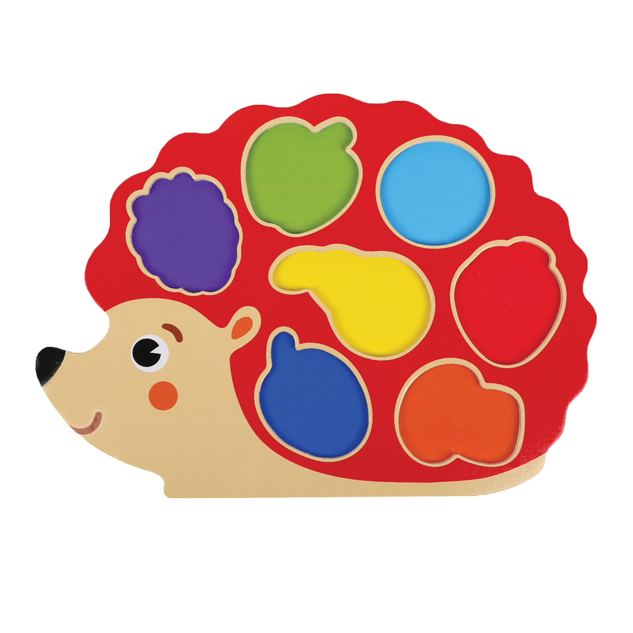 Игрушка развивающая Mapacha Вкладыши Ежик 8предметов 76794 - фото 6
