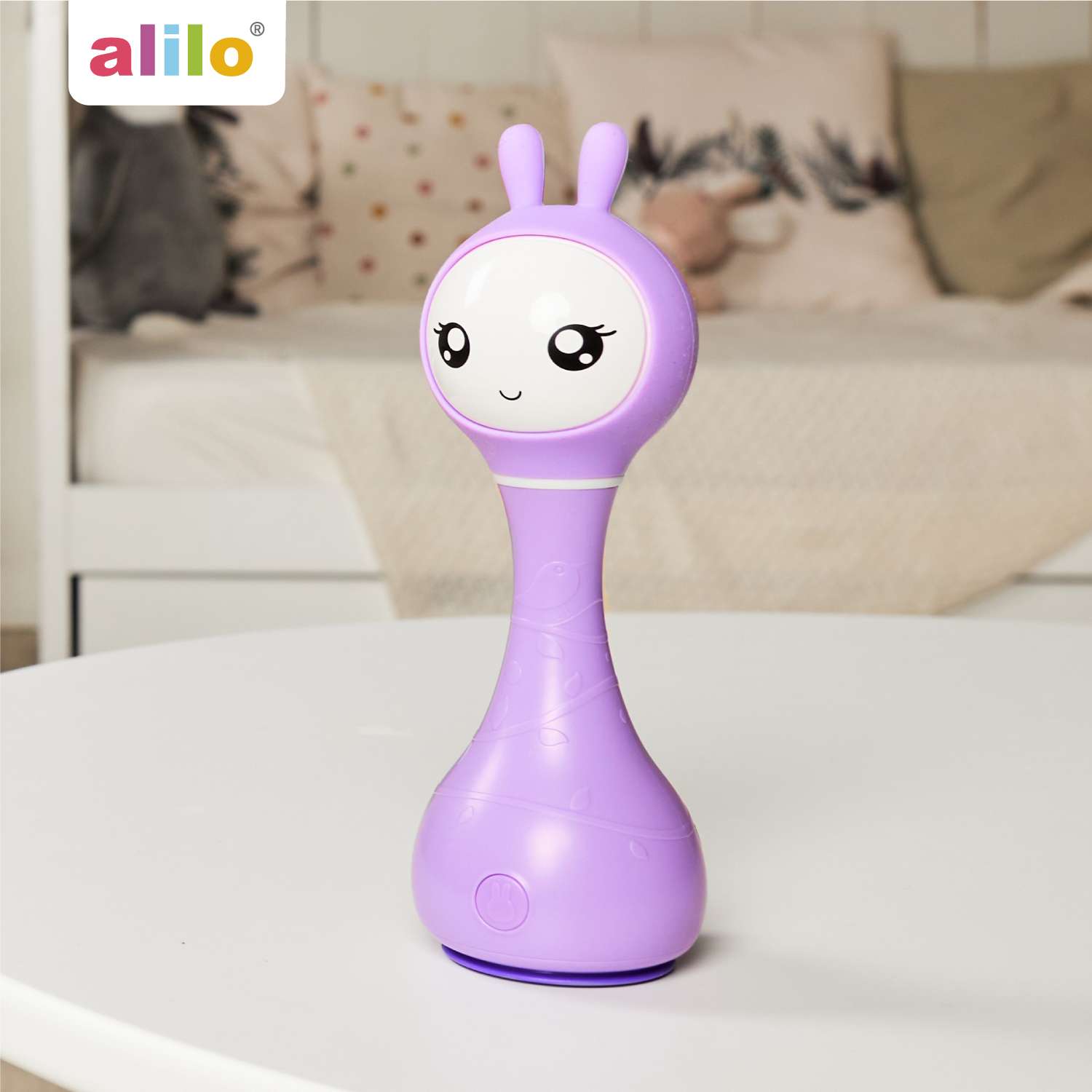 Игрушка развивающая alilo Умный зайка R1 музыкальная Фиолетовый 60906 - фото 9