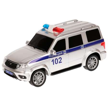 Машина Технопарк Полиция УАЗ Патриот РУ 19 см свет