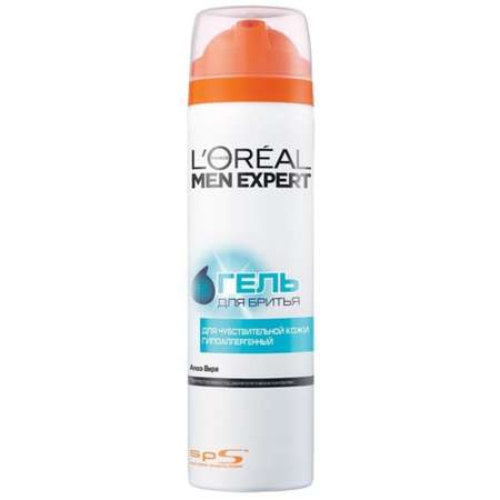 Гель для бриться LOREAL Men Expert для чувствительной кожи 200 мл