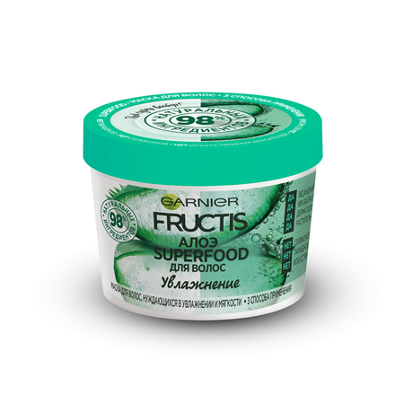 Маска для волос GARNIER Fructis алоэ Superfood 390 мл