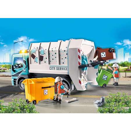 Конструктор PLAYMOBIL City Recycling Truck Городской мусоровоз