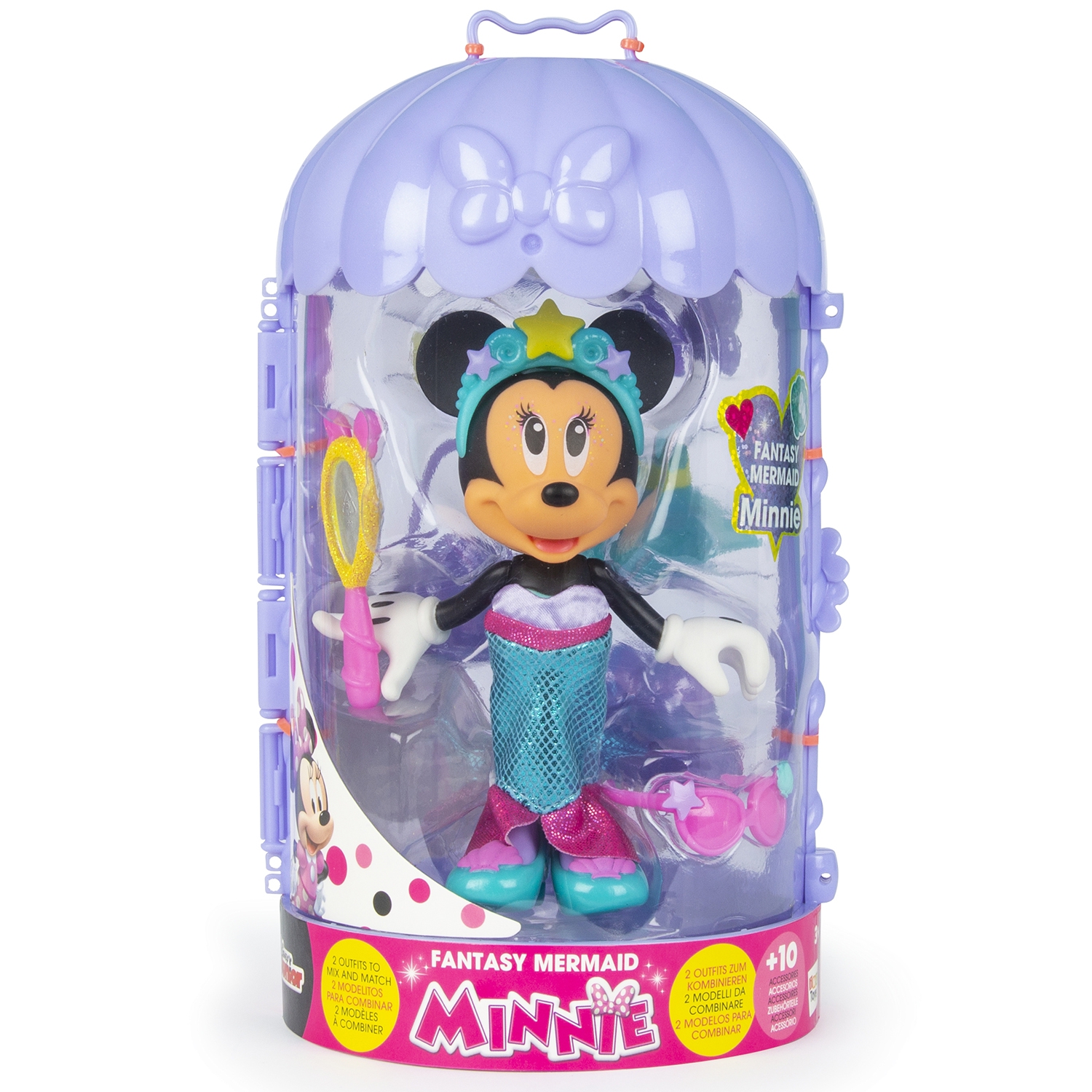 Игровой набор Disney Минни: Гардероб с костюмом русалки 15 см купить по  цене 1468 ₽ в интернет-магазине Детский мир