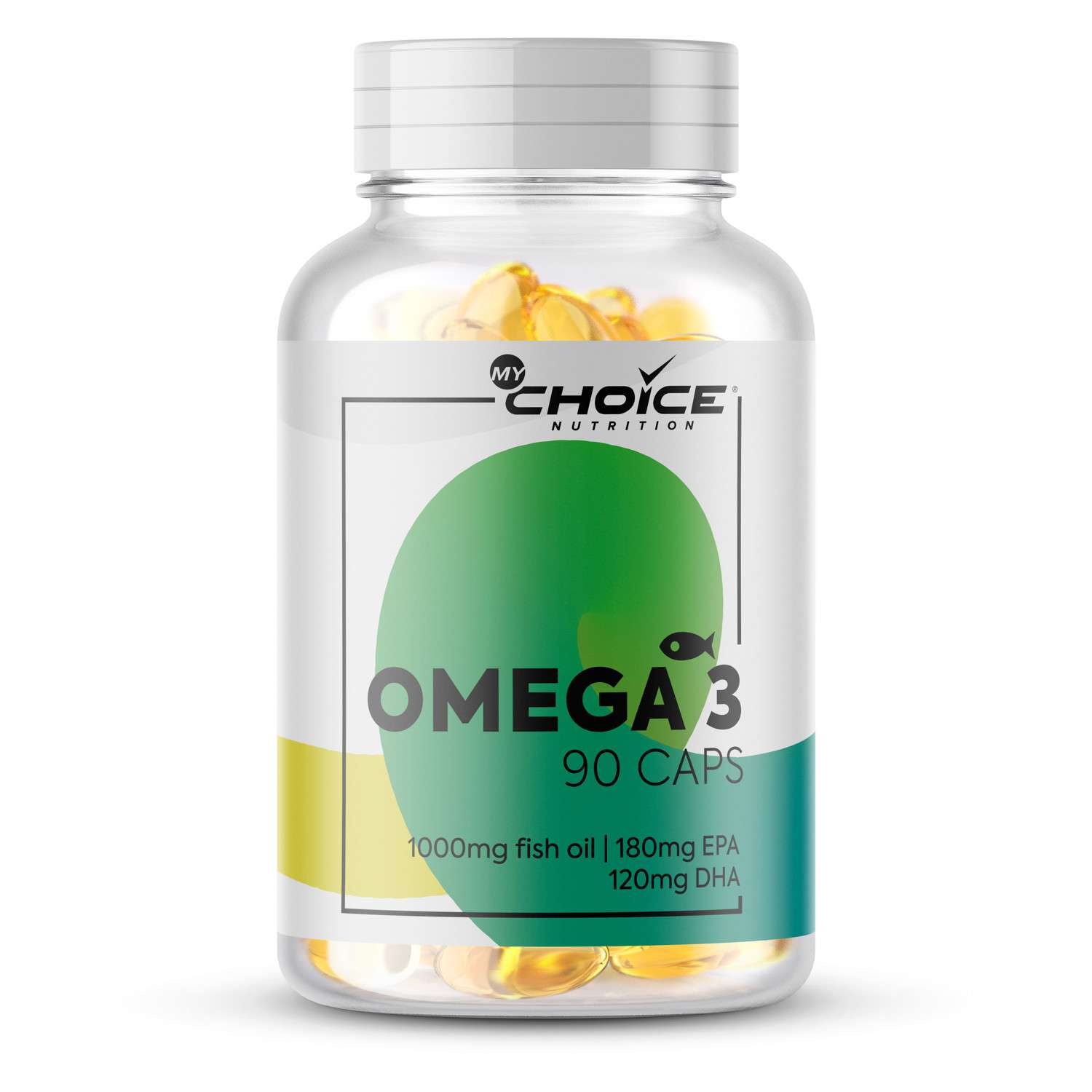 Биологическая активная добавка MyChoice Nutrition Omega 3 PRO 1000мг*90капсул - фото 1