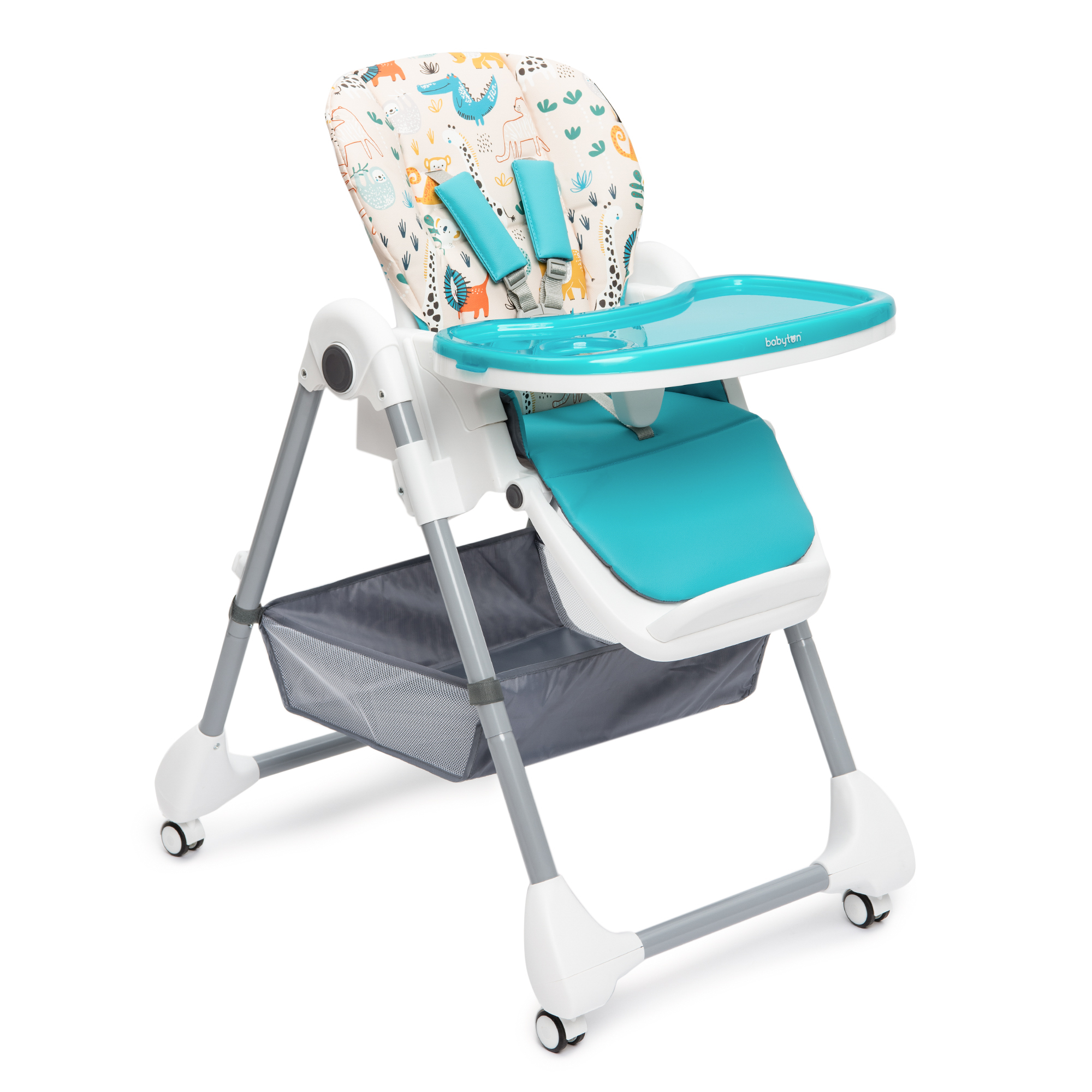 Стул для кормления Babyton Pretty Friends Turquoise B-002 - фото 1