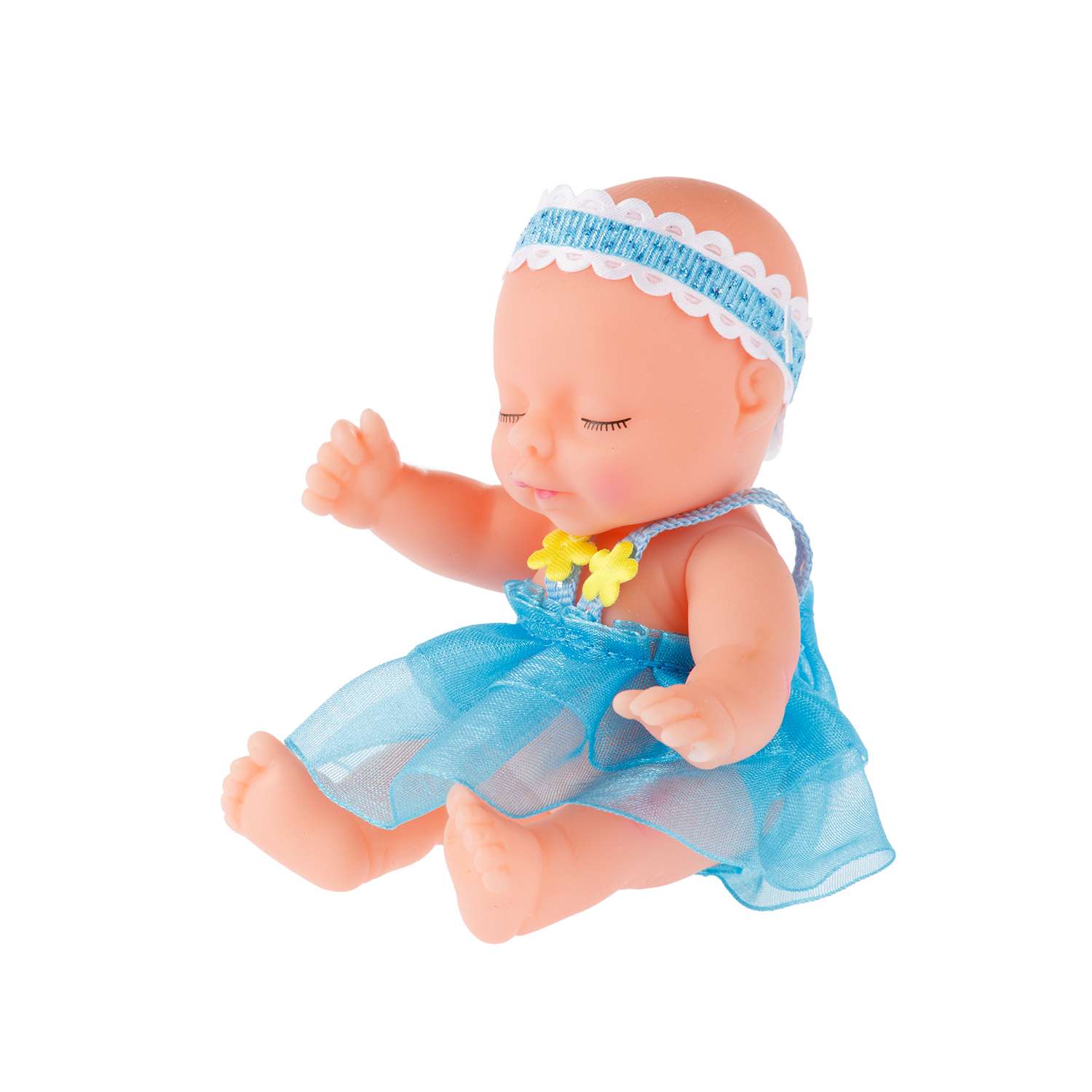 Кукла BABY STYLE Tutu Love в шаре голубой в шелковом платье 8213/голубой - фото 4