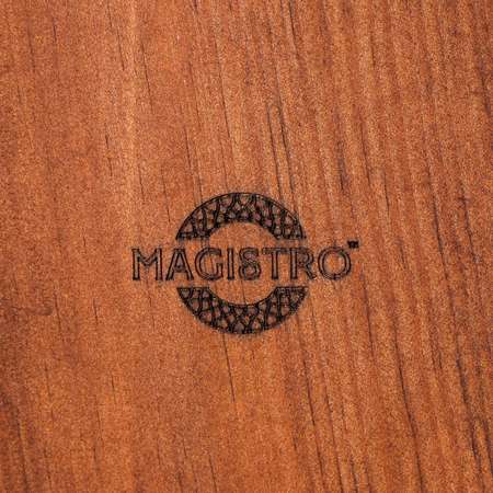 Доска MAGISTRO разделочная Magistro 33×16 5×2 2 см цельный массив кедра
