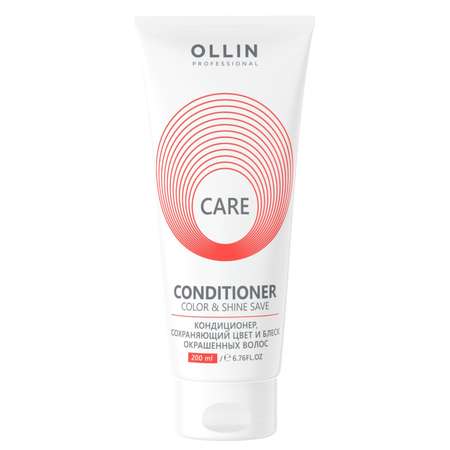 Кондиционер Ollin CARE для окрашенных волос color and shine save 200 мл