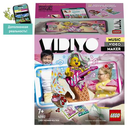 Конструктор LEGO Vidiyo Битбокс Карамельной Русалки 43102