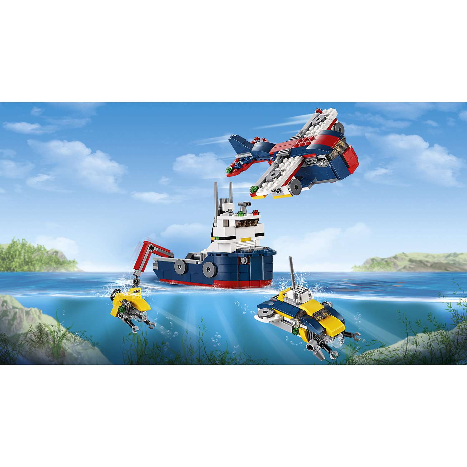 Конструктор LEGO Creator Морская экспедиция (31045) - фото 5