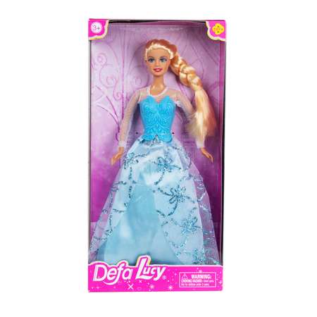 Кукла Defa Lucy Сказочная принцесса 29 см светло-голубой