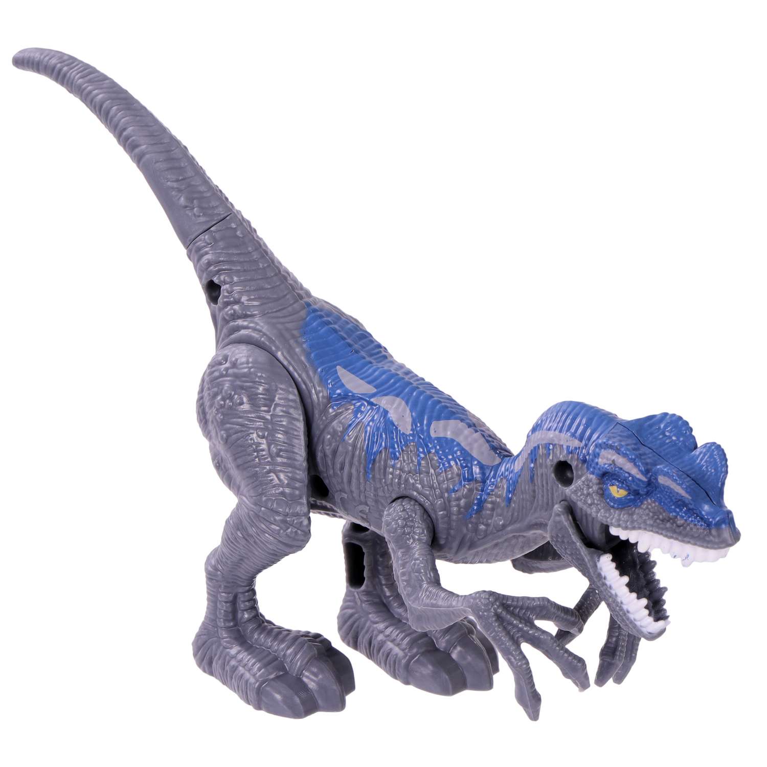 Игровой набор Chap Mei динозавр Мегалозавр и охотник со снаряжением 20 см - фото 3