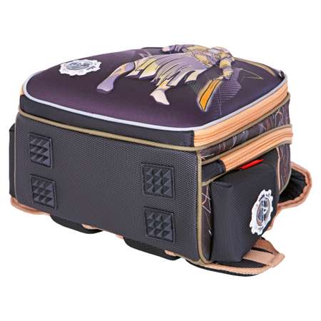 Рюкзак школьный ACROSS с наполнением: мешочек для обуви каркасный пенал и брелок
