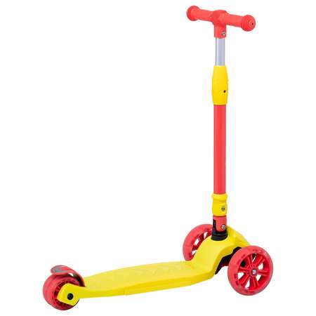 Самокат RIDEX трехколесный 3 wheels scooter Bunny 135/90 yellow/red