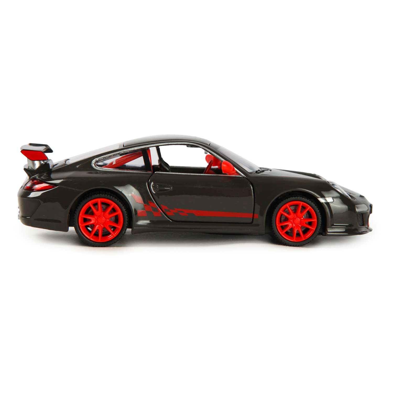 Машинка Mobicaro 1:32 Porsche 911 GT3 RS Темно-серая 68342 68342 - фото 3