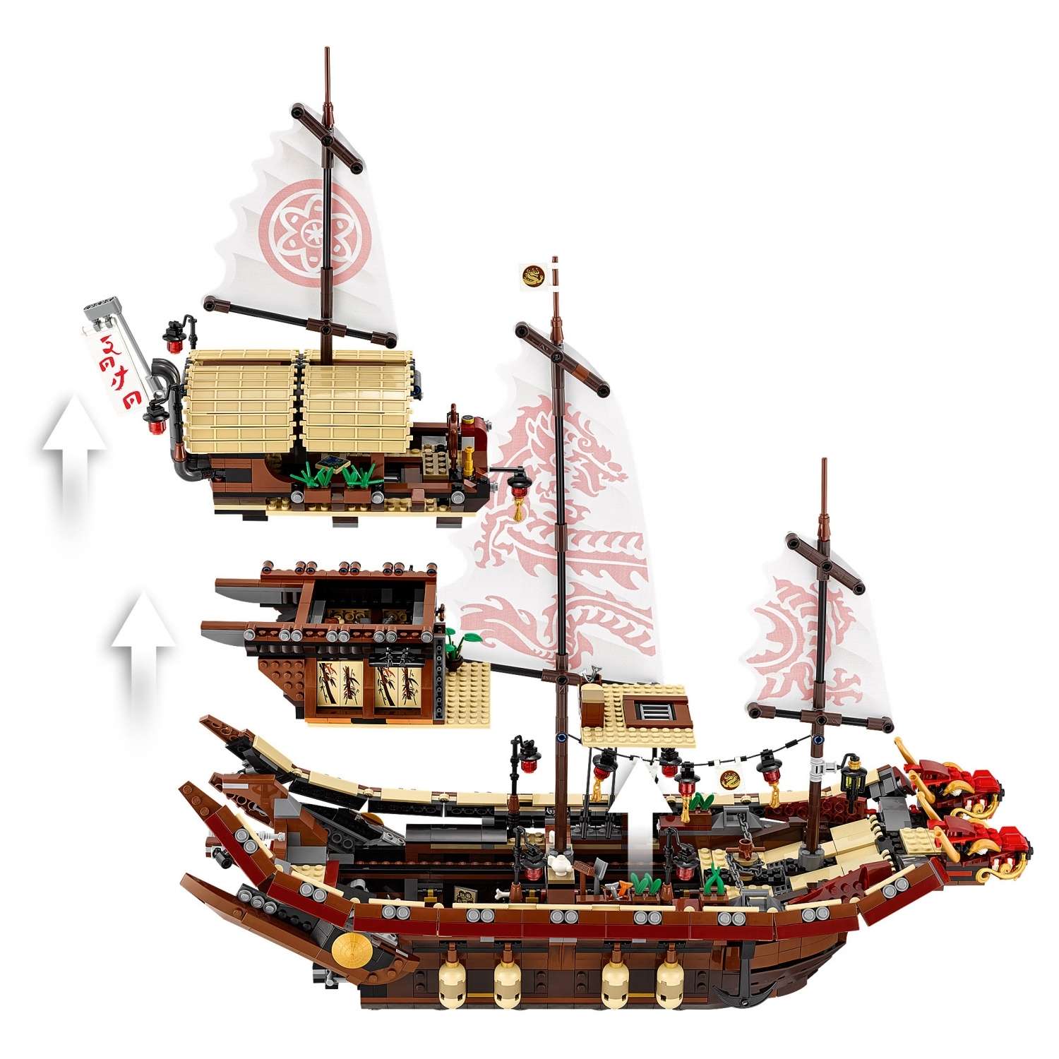 Конструктор LEGO Ninjago Летающий корабль Мастера Ву (70618) - фото 10