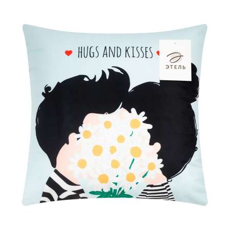 Подушка декоративная Этель Hugs and kisses