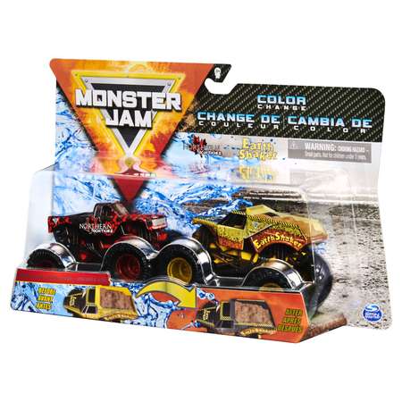 Машинка Monster Jam 1:64 2шт NrthrnNghtmrVEarthShaker6044943/20125065