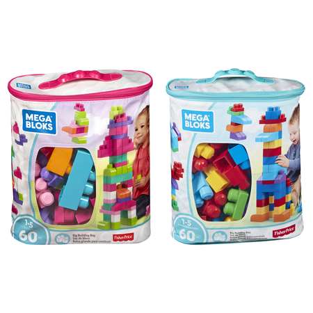 Конструктор Mega Bloks First Builders 60деталей в ассортименте DCH54/DCH55/CYP67