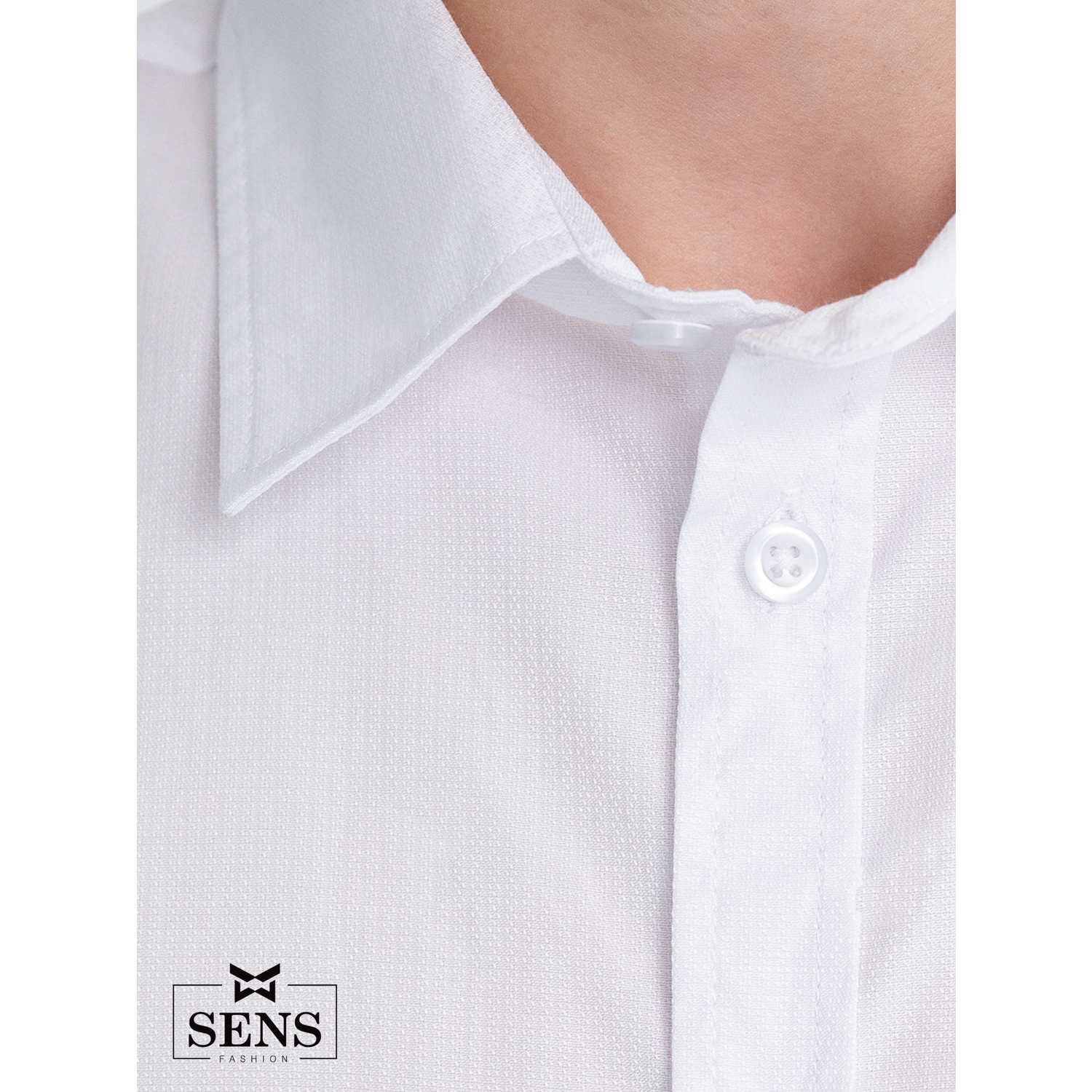 Рубашка Sens Fashion РМП/белый - фото 3