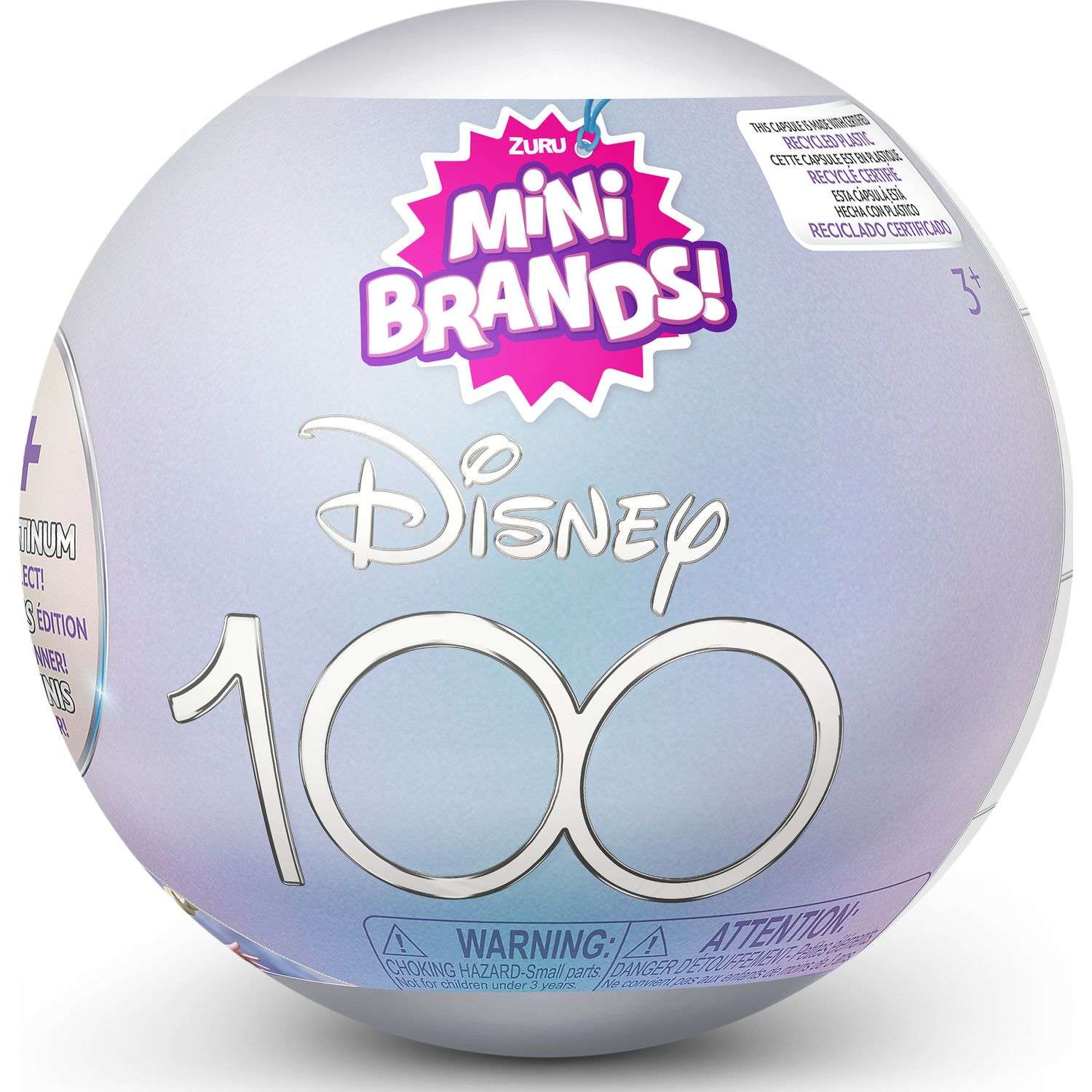 Игрушка Zuru 5 surprise Mini brands Disney Platinum Шар в непрозрачной упаковке (Сюрприз) 77426 - фото 1