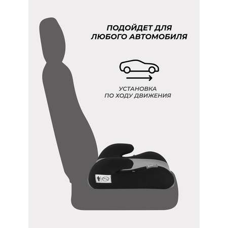 Автокресло Rant Basic ZY03 Micro 2.0 Grey группа 3 22-36 кг