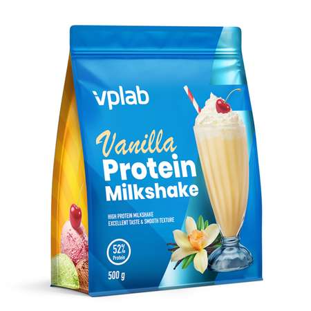 Биолонически активная добавка VPLAB Протеин Milkshake ваниль 500г