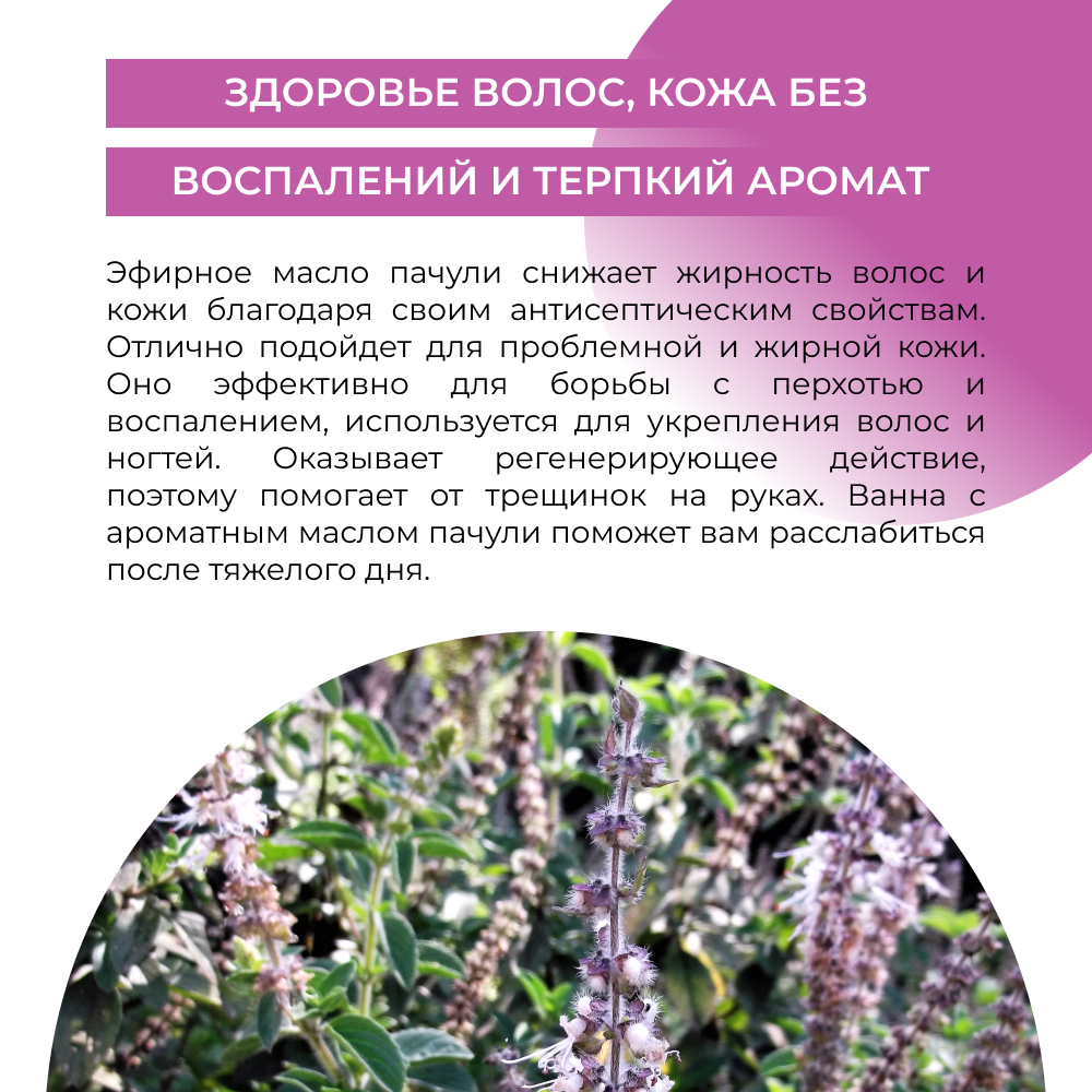 Эфирное масло Siberina натуральное «Пачули» для тела и ароматерапии 8 мл - фото 6