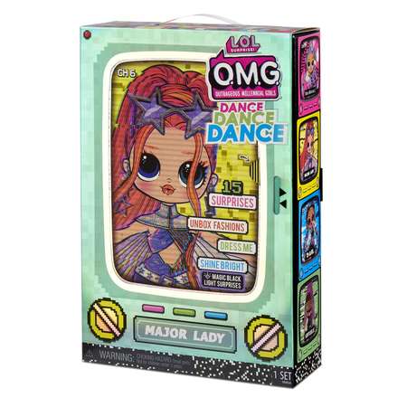 Кукла L.O.L. Surprise! OMG Dance Major Lady 117889EUC