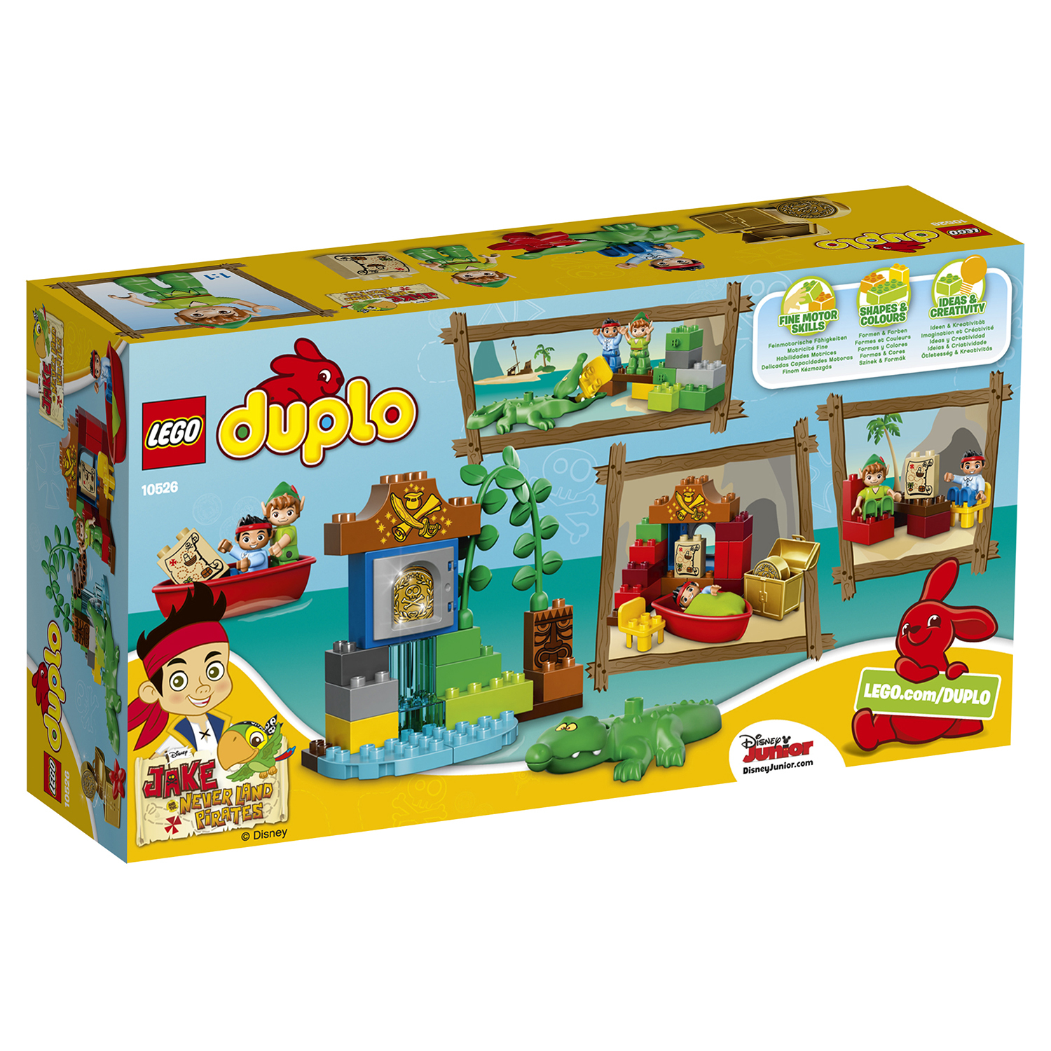 Конструктор LEGO DUPLO Jake Питер Пэн в гостях у Джейка (10526) купить по  цене 1829 ₽ в интернет-магазине Детский мир