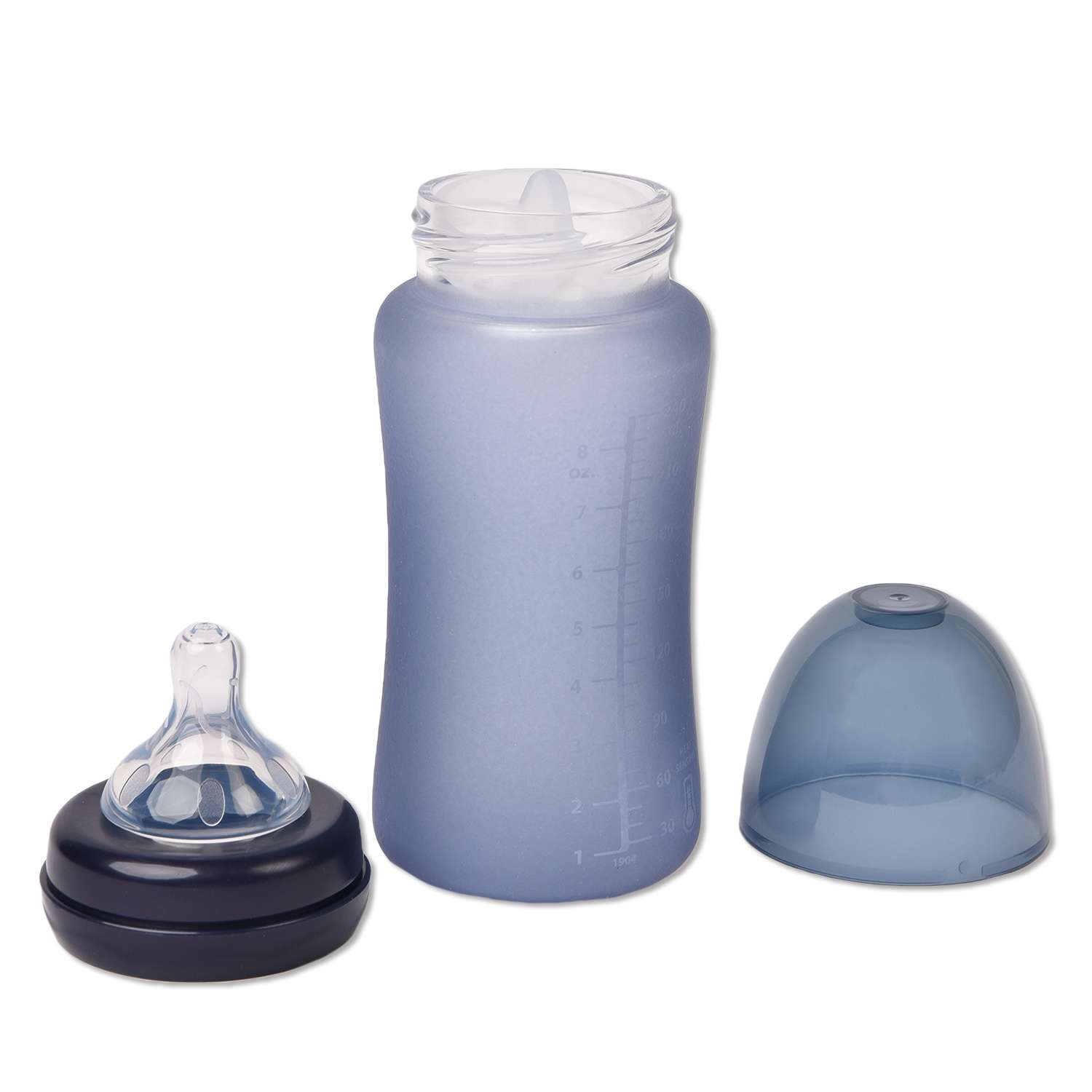 Бутылочка Everyday baby с индикатором температуры 240мл Черничный 10225 - фото 3