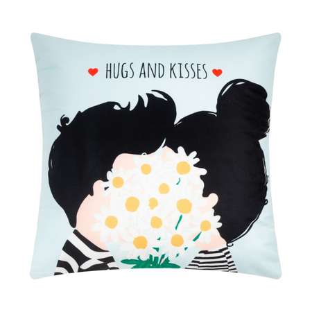 Подушка декоративная Этель Hugs and kisses