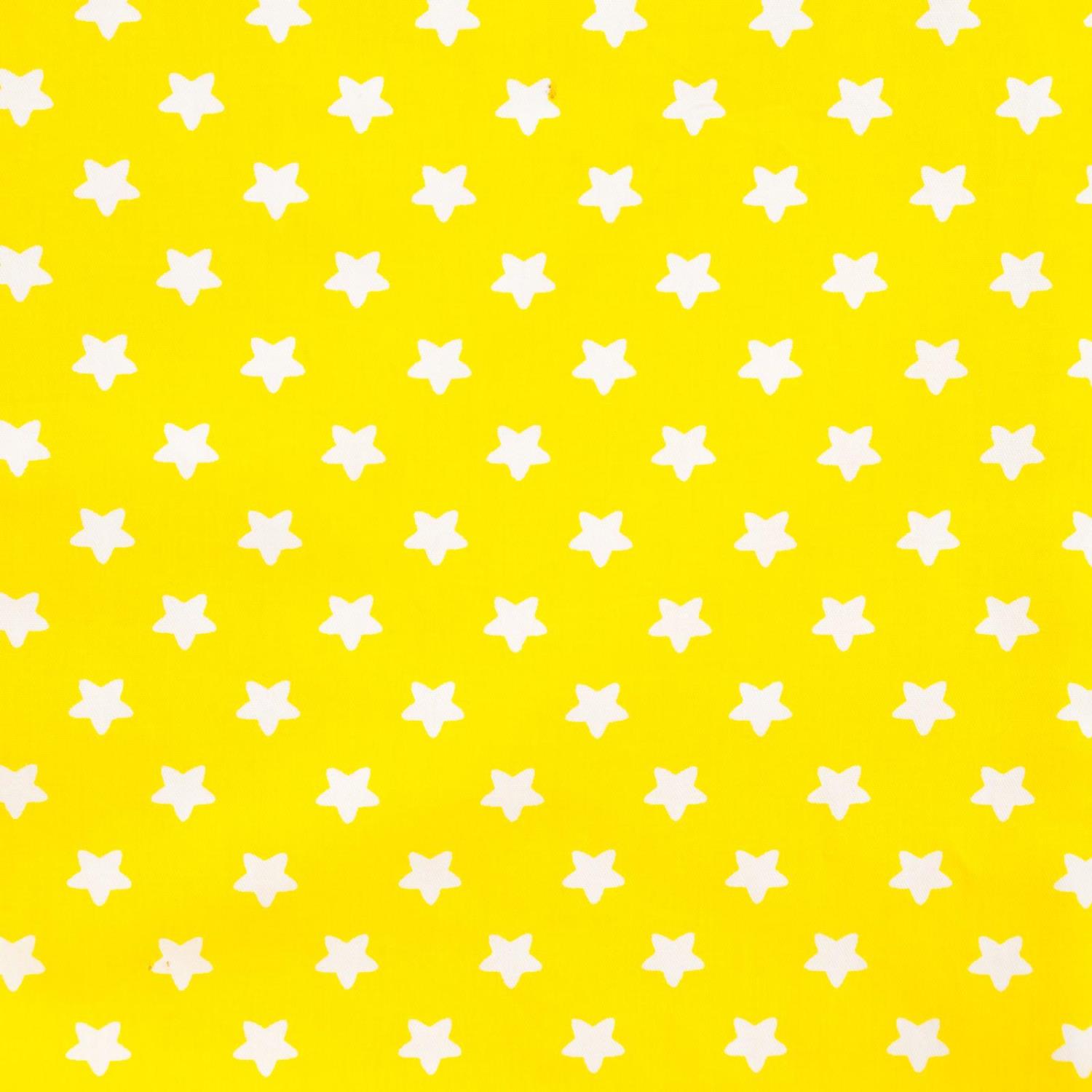 Простыня LoveLife на резинке Yelow stars 60*120+20 см сатин - фото 4