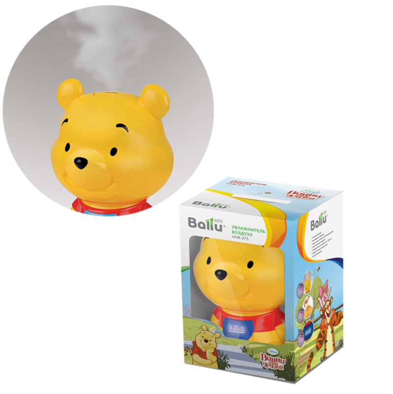 Увлажнитель воздуха BALLU Winnie Pooh ультразвуковой UHB-275 - фото 6