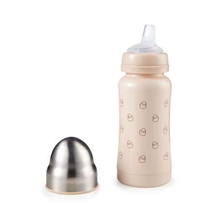 Термобутылочка Happy Baby С силиконовой соской и соской-поильником 200 мл