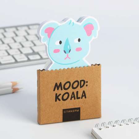 Блок ArtFox Фигурный бумаги в крафтовом е Mood koala